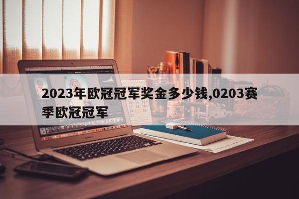 2023年欧冠冠军奖金多少钱,0203赛季欧冠冠军